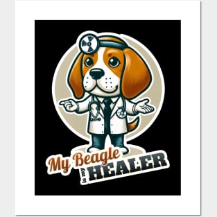 Beagle doctor Posters and Art